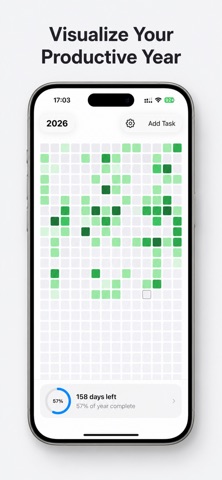 YearTracker: Year Activity Map Screenshot 1 of 4