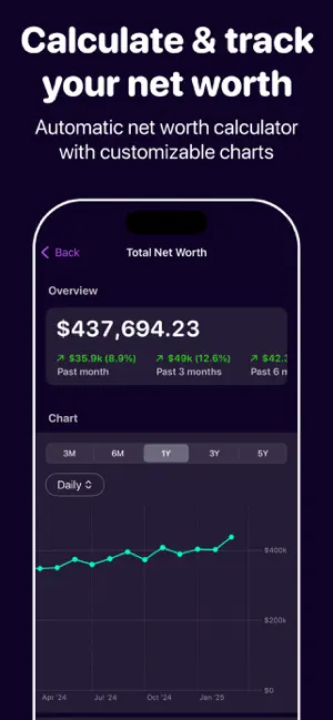 Net Worth Tracker - WealthLog screenshot 4