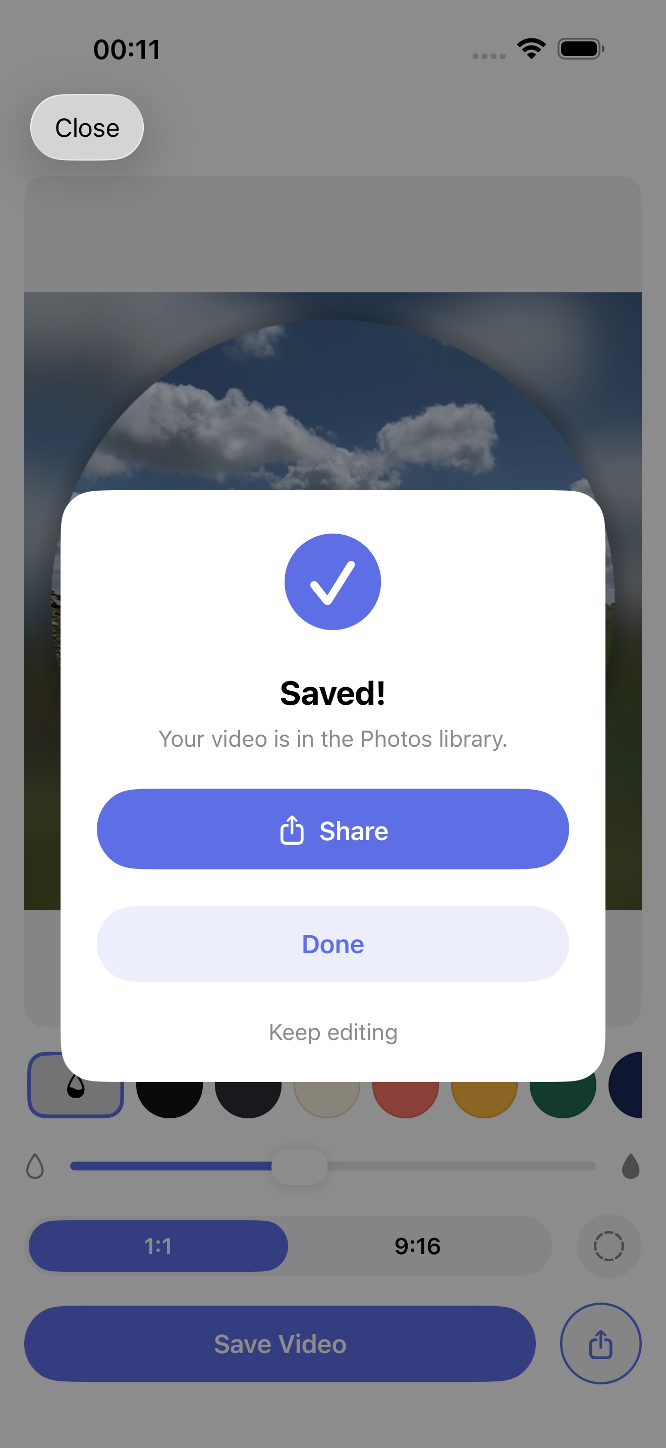 Rondo - Round Video Editor screenshot 4