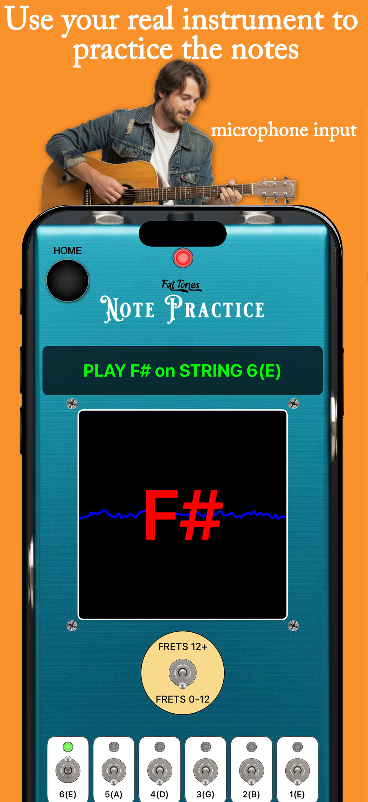 Fat Tones: Fretboard Trainer screenshot 5