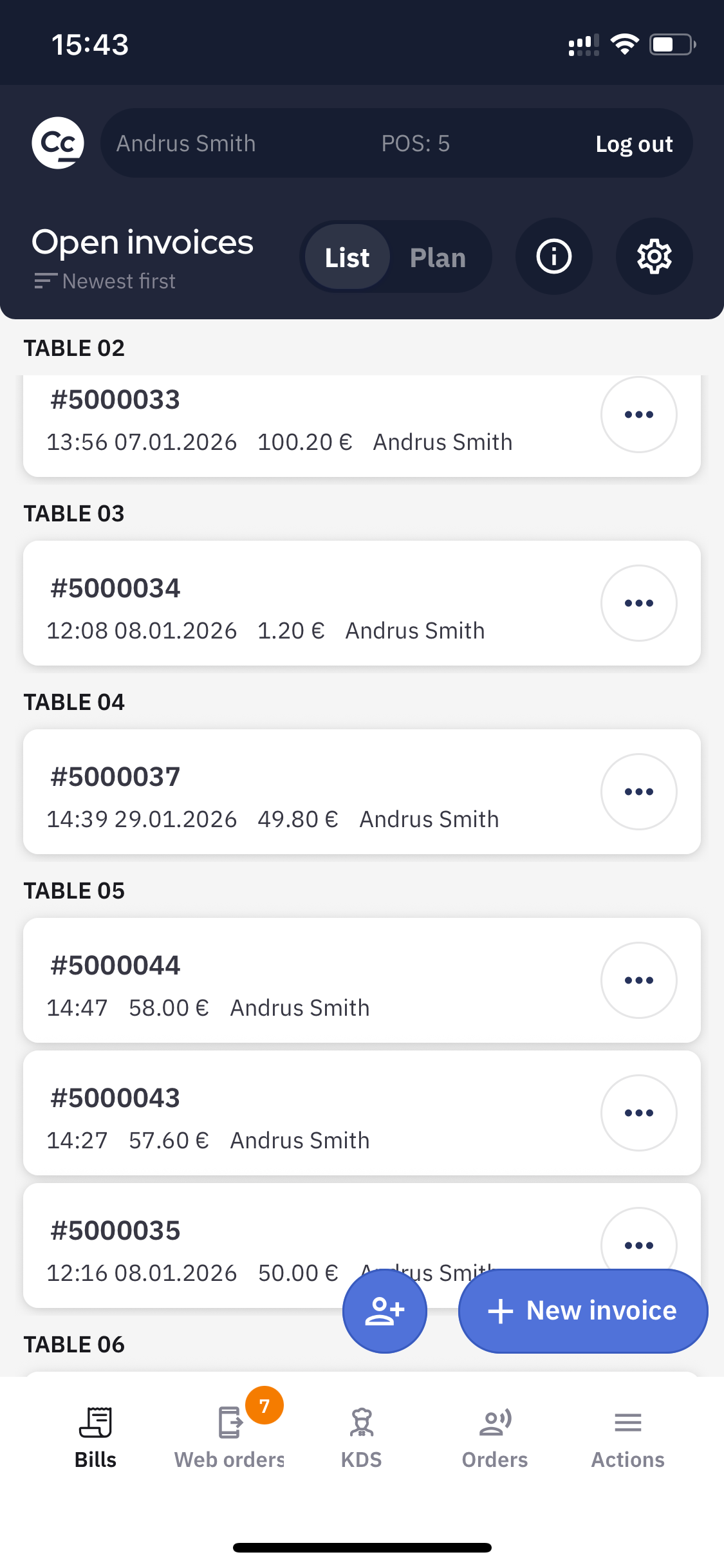 CompuCash POS screenshot 3
