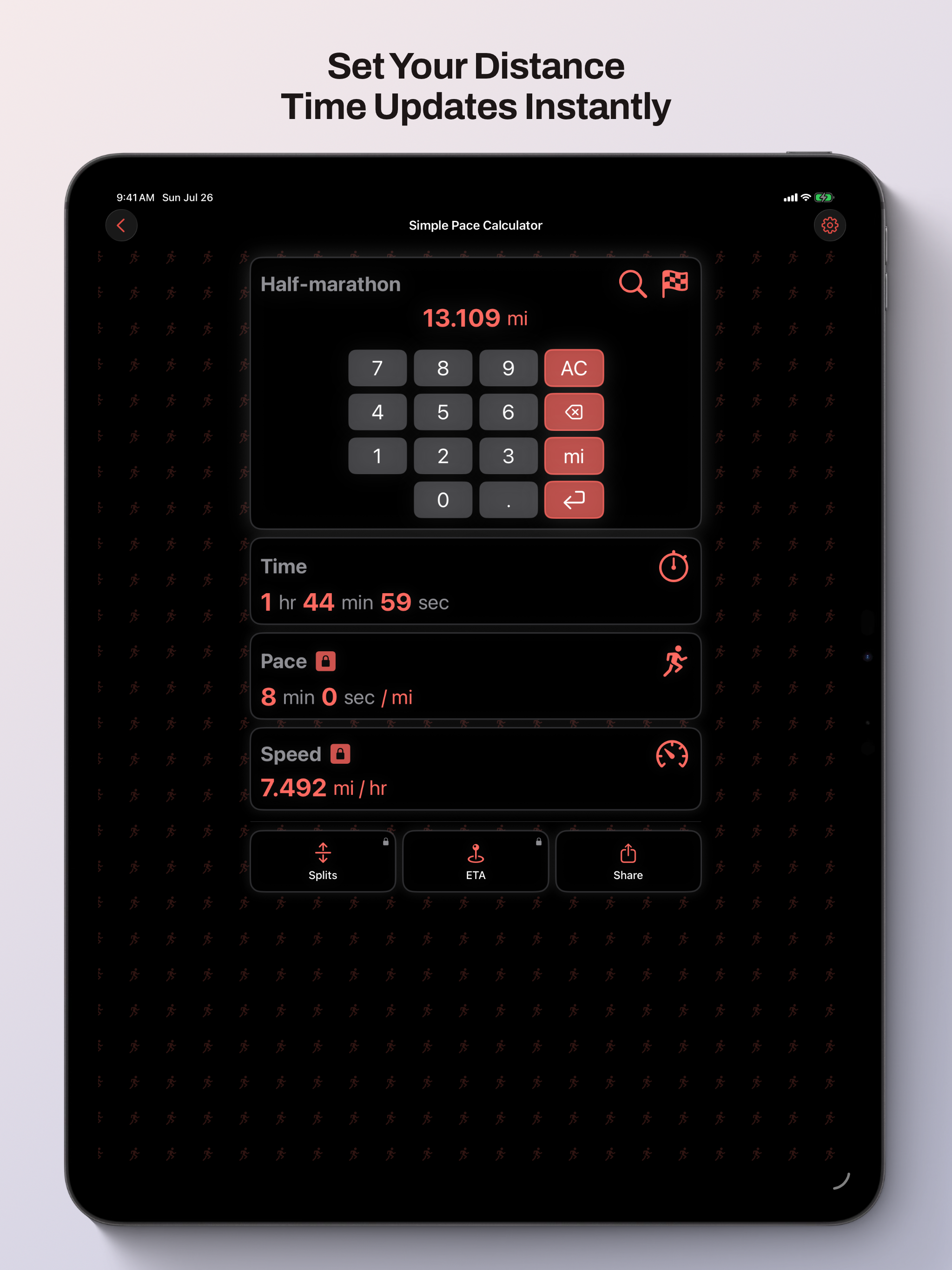 Simple Pace Calculator screenshot 10