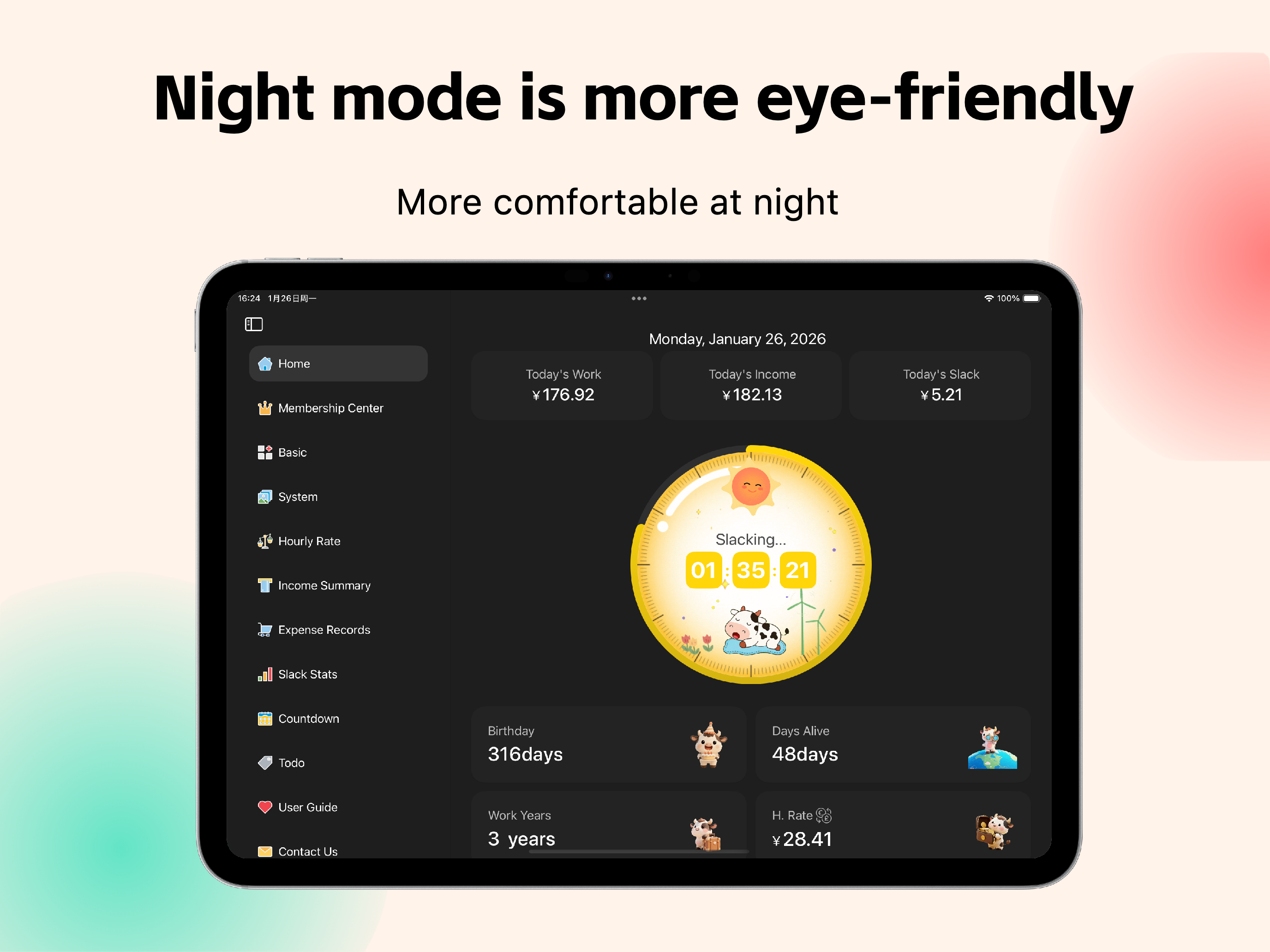 NiumaClock - Idle Income