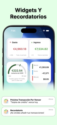 Cashew—Expense Budget Tracker iPhone screenshot 5