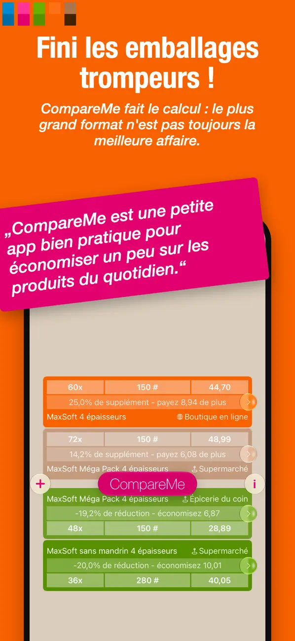 Screenshot #1 pour CompareMe Price Comparison