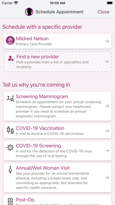 CommonSpirit - CO/KS/UT iPhone screenshot 4 - Health & Fitness app