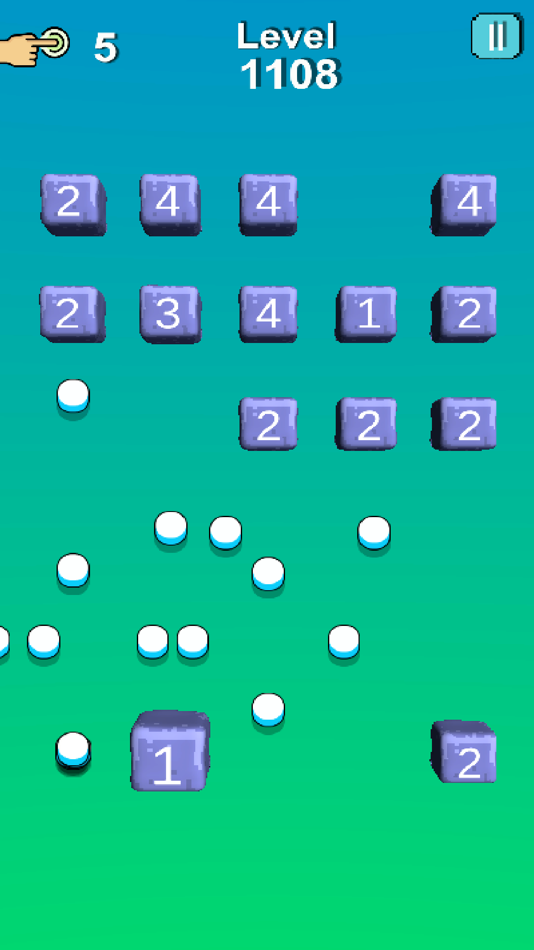 #4. Bricks Breaker Pop (iOS) 由: Nguyen Mau Hoang