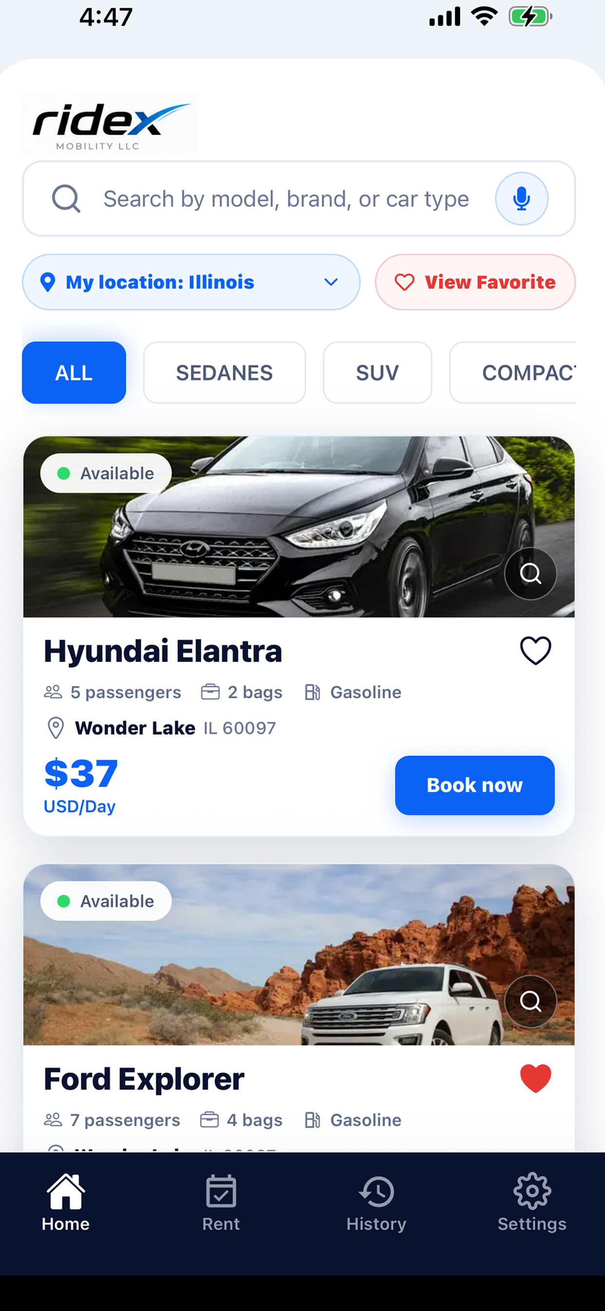 Rentcarsapp screenshot 4