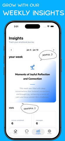 Evra - ai mental wellness screenshot