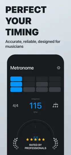 Metronome - BPM Counter iPhone Ekran Görüntüsü 1
