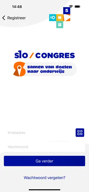 SLO-congres app screenshot 2