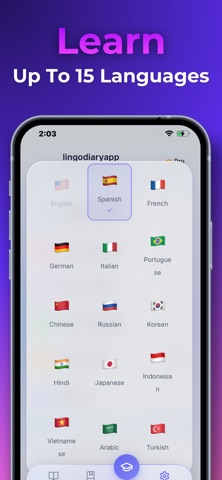 LingoDiary: Language Journal Screenshot 6 of 7