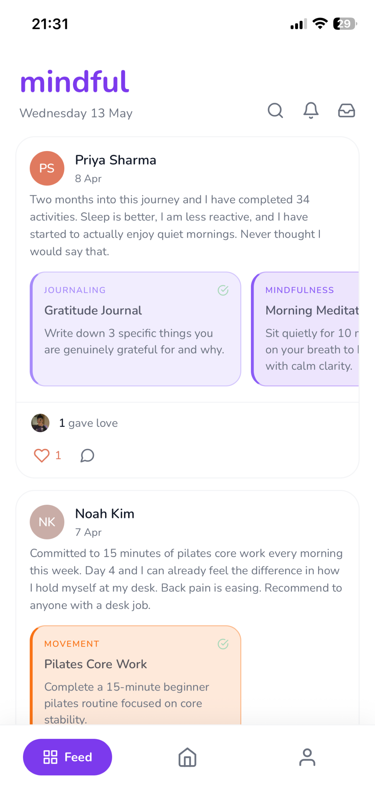 Mindful: Daily Wellness screenshot 5