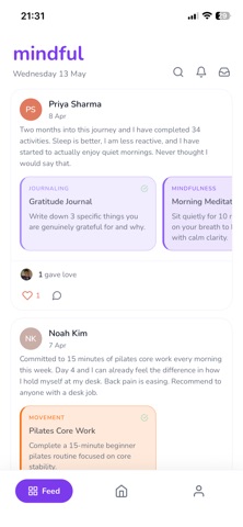 Mindful: Daily Wellness Screenshot 5 of 6