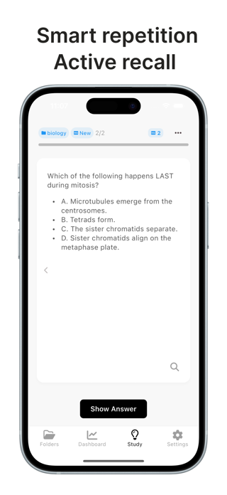 ZapCards: Active Recall Screenshot 1 of 6