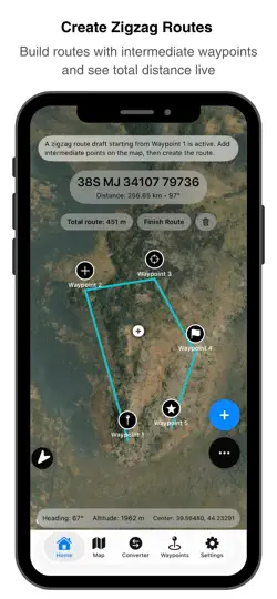 MGRS GPS Harita iPhone Ekran Görüntüsü 3