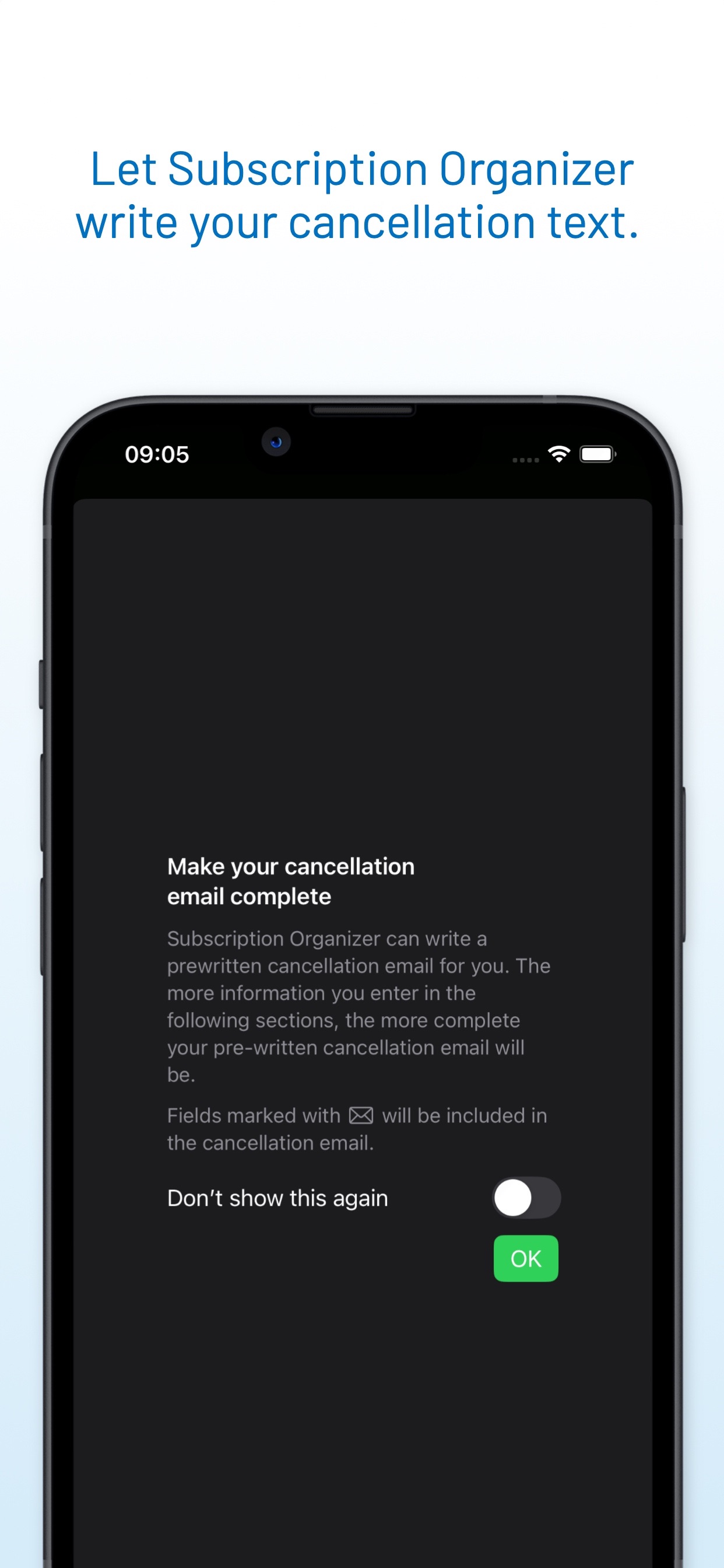 Subscription Organizer screenshot 8