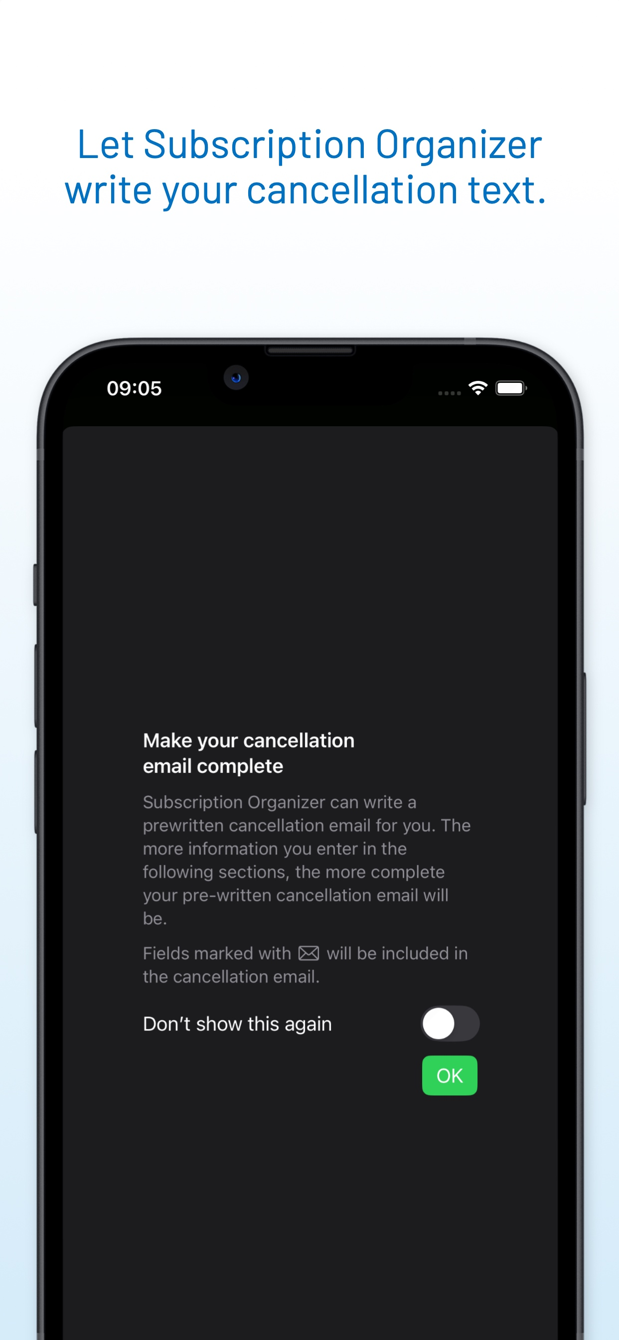 Subscription Organizer screenshot 8
