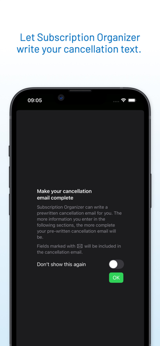 Subscription Organizer Screenshot 8 of 9