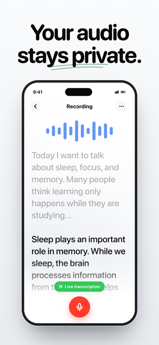 Noota: AI Summaries & Notes Screenshot 2 of 7