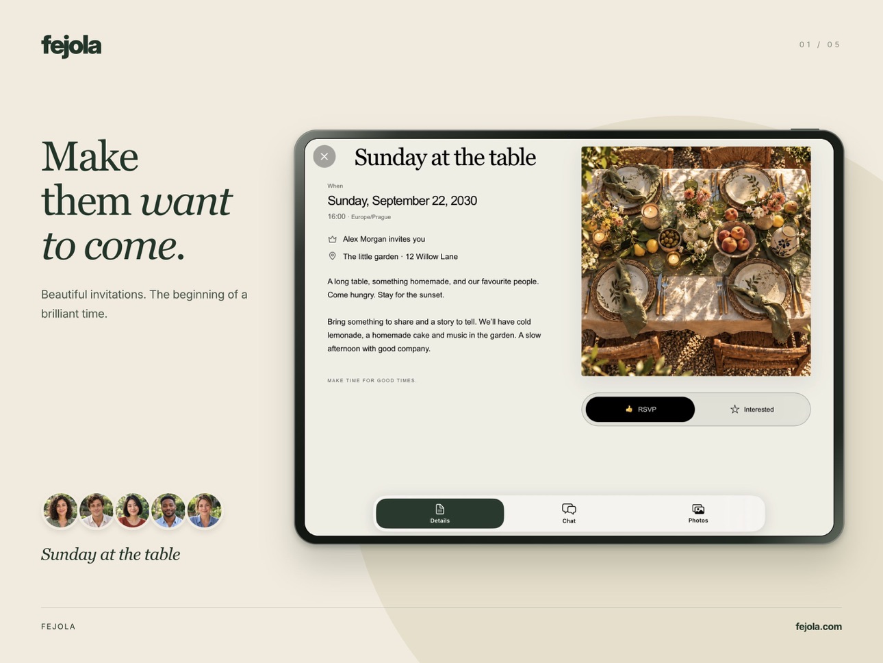 Screenshot 6 of Fejola: Invitations & Parties