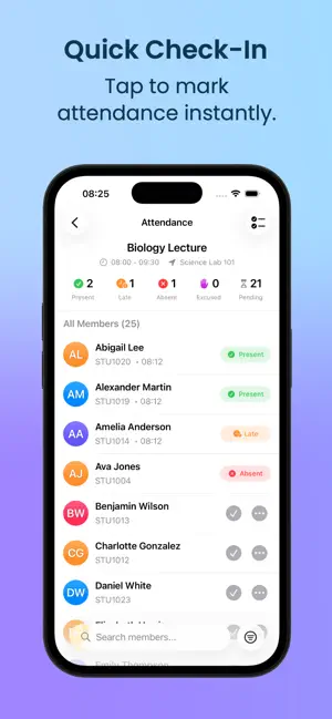 Present Tracker: Simple & Fast screenshot 2