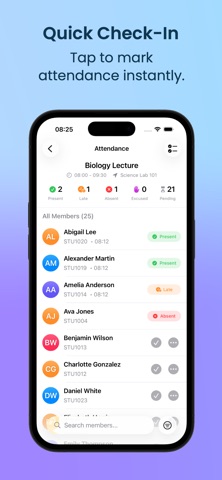 Present Tracker: Simple & Fast iPhone screenshot