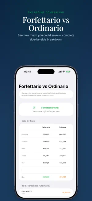 Forfettario Simulator 2026 screenshot 2