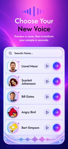 Echo: AI Voice Changer & Twin iPhone screenshot