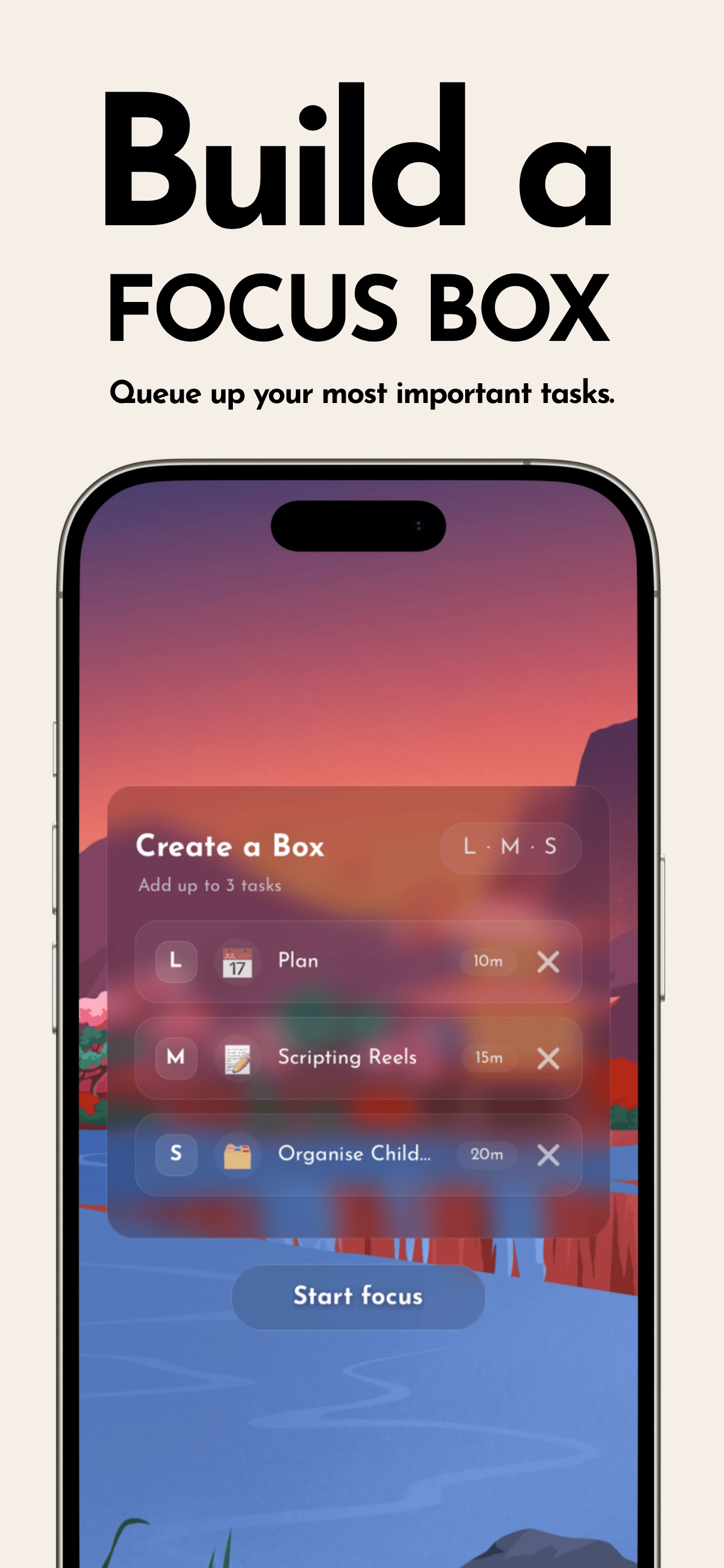 Bento: The Do Less Timer screenshot 2