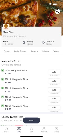 Max’s Pizza Screenshot 2 of 3