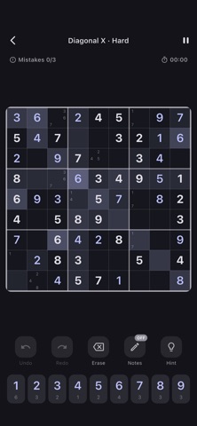 Sudoku Nexus: Killer & X Screenshot 1 of 10