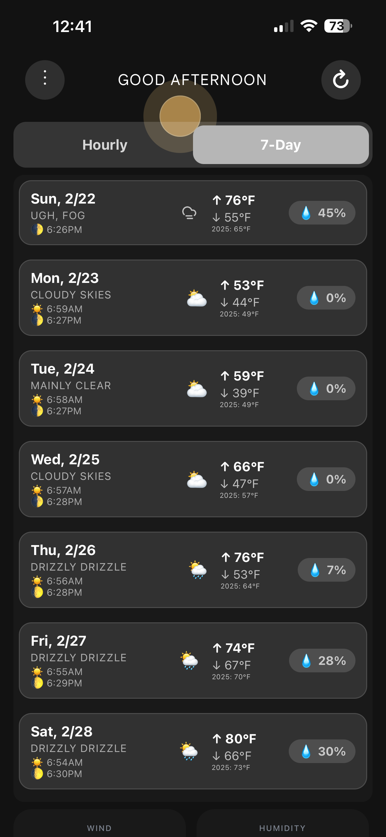 Dropify Weather screenshot 4
