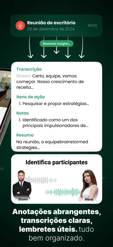 Anotar: Gravador para Reuniões screenshot 2 of 6