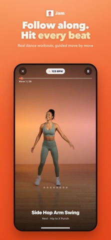 Captura de ecrã 1 de Jam: Daily Dance Workouts