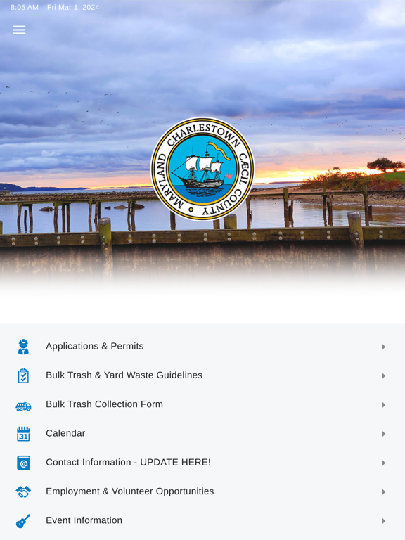 Historic Charlestown iPad screenshot 1 - Utilities app