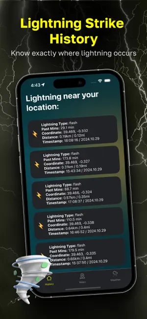 Weather・Lightning Tracker Live screenshot 3