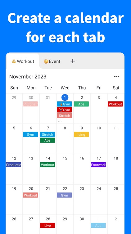 Plan Calendar -Make a Schedule