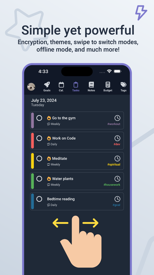 #2. Goal Tracker - Illumtori (iOS) Με: BeaBea Lab Inc.