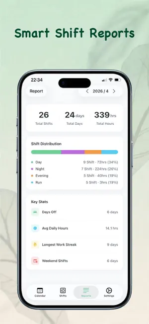 WorkShift: Work Shift Schedule screenshot 2
