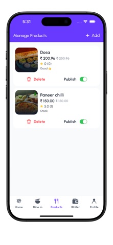 Delicho Restaurant App Screenshot 5 of 7