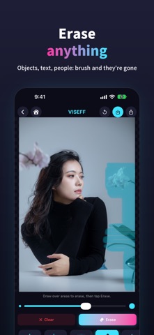 VISEFF - Magic Eraser & AI FX Screenshot 1 of 6