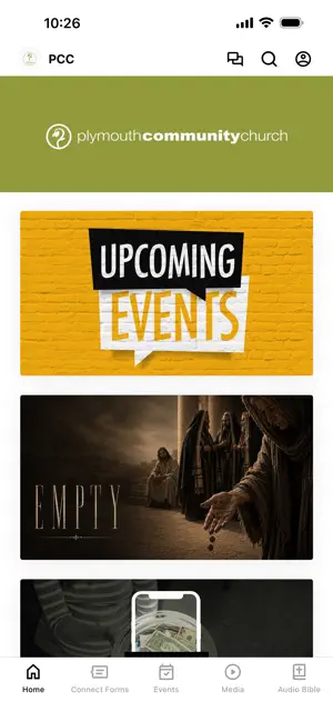 Plymouth Community Church screenshot 2