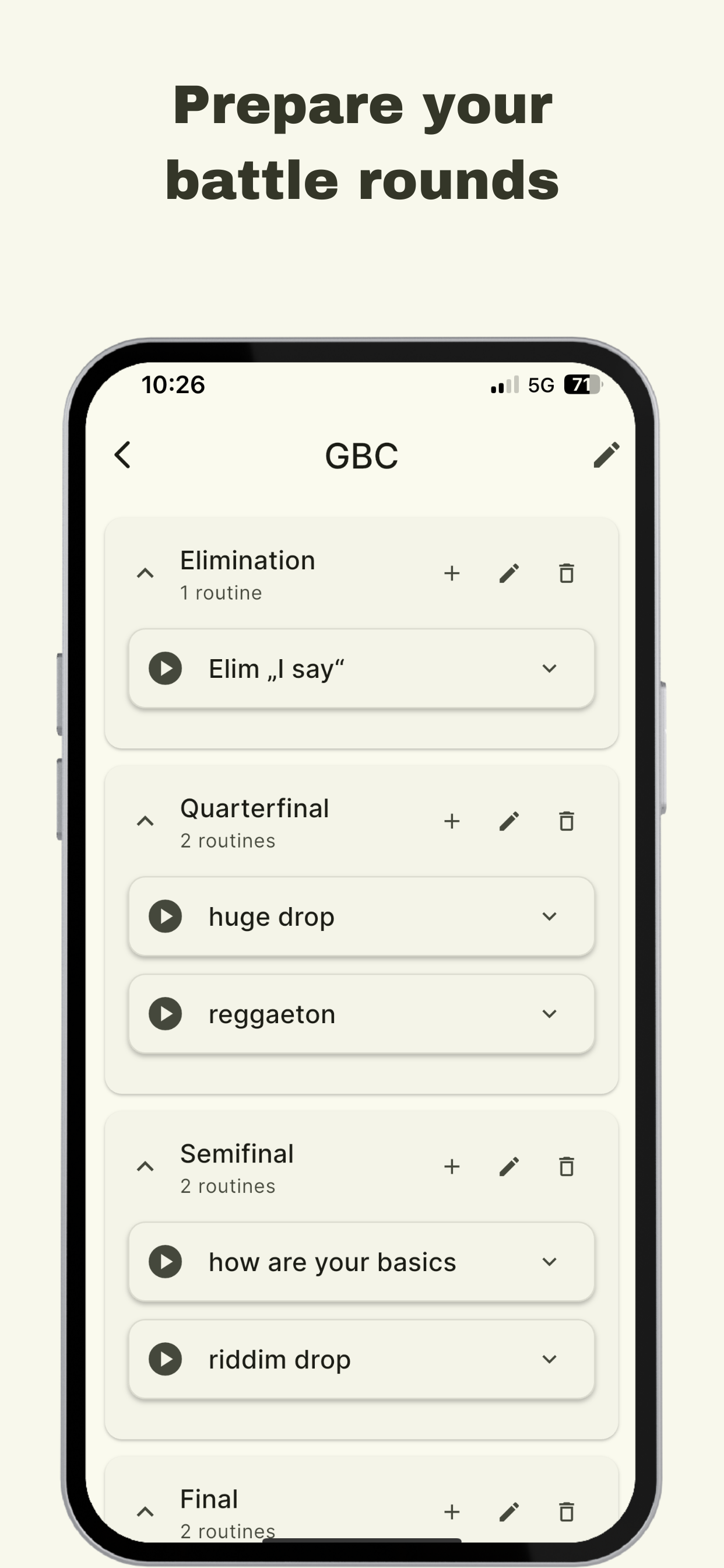 Beatboxx: Recorder & Organizer