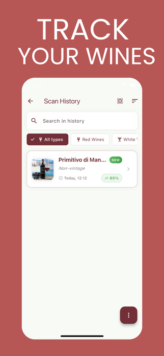 Wine Scan: Tracker & Rating Screenshot 5 of 5