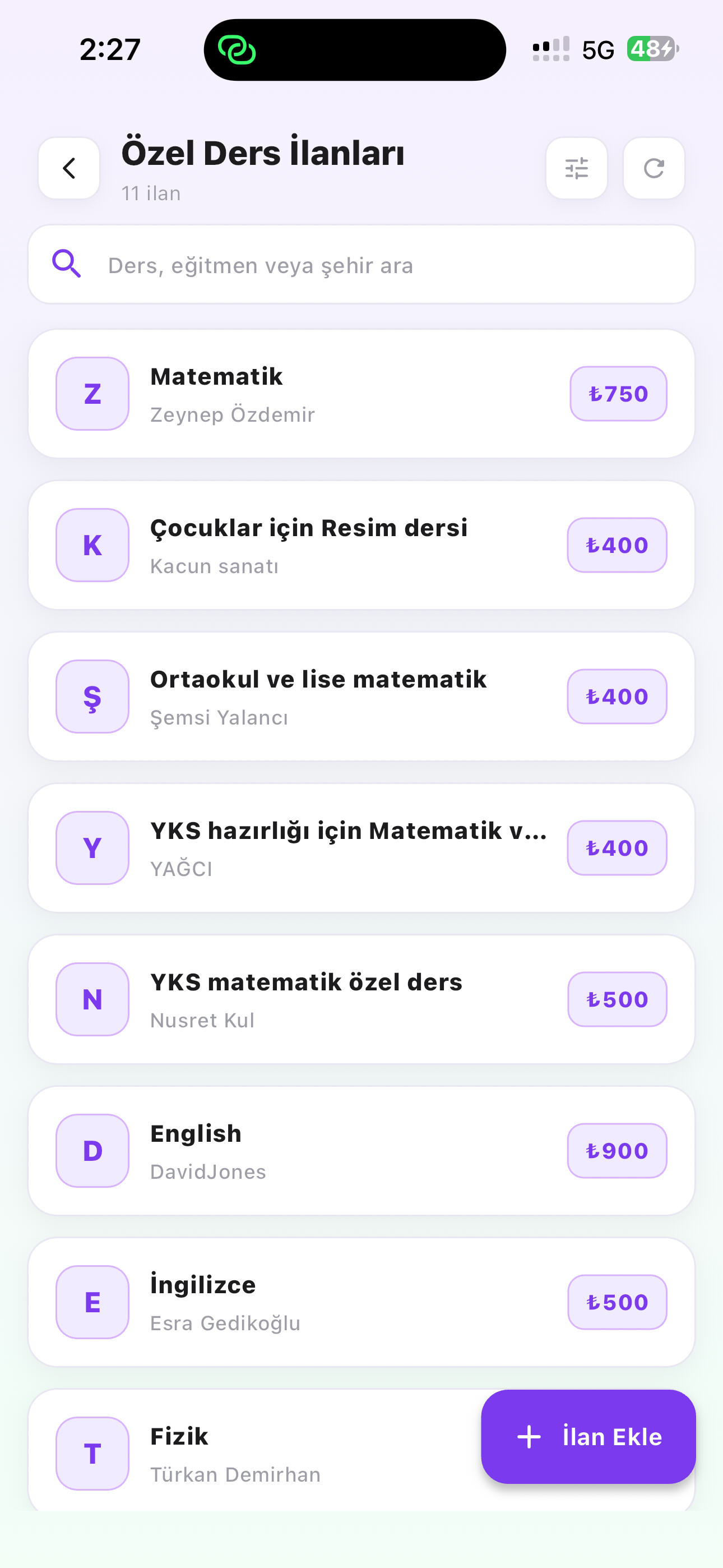 Öğrenci Sepeti