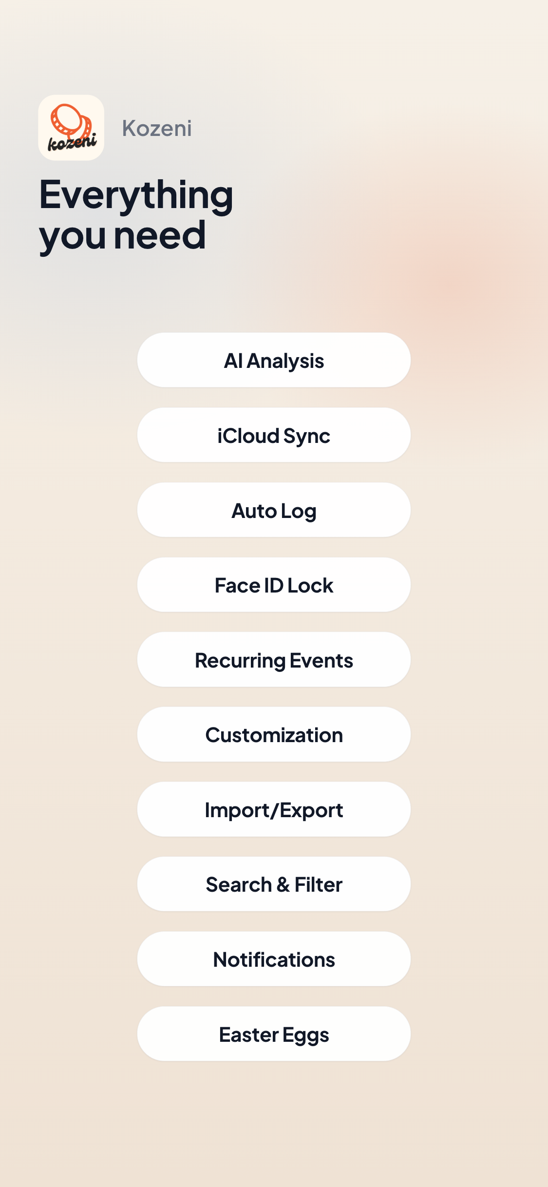 Kozeni: Mindful Spending screenshot 7