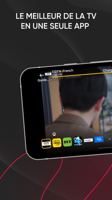 Chaînes tv·watched tv channels Screenshot