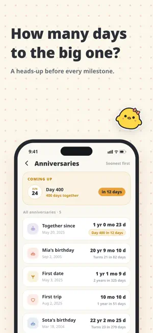 futari: Couples Calendar App screenshot 4