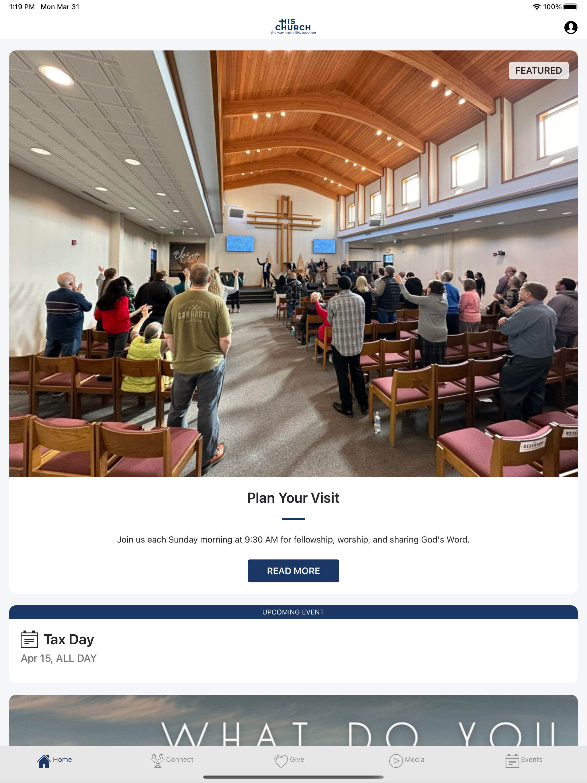 His Church MN